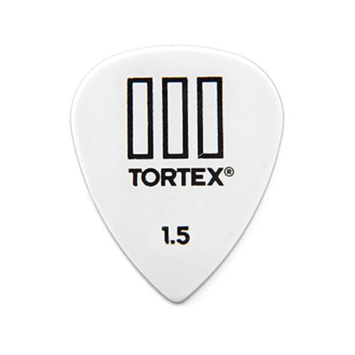 Dunlop 462R Tortex III White 1.5