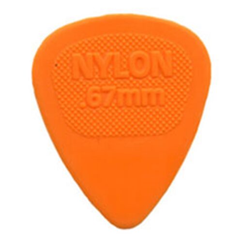 Dunlop 443R.67 Nylon Midi Orange .67mm