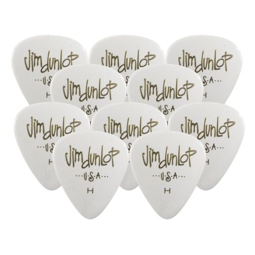 Dunlop 483P#01 White Classic - Heavy