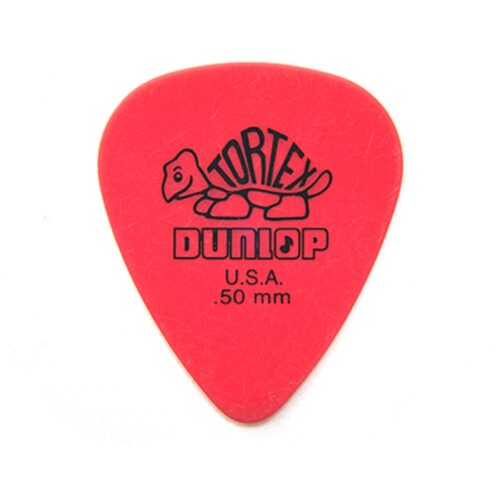 Dunlop 418R Tortex Standard Red .50