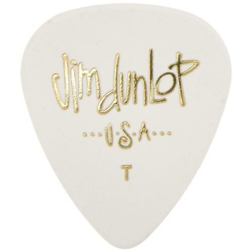 Dunlop 483R#01 White Classic - Thin