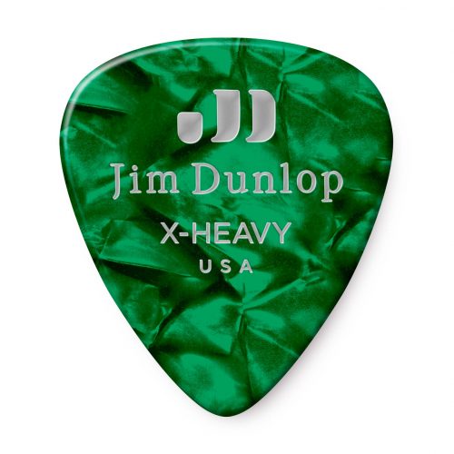 Dunlop 483R#12 Green Perloid - Heavy