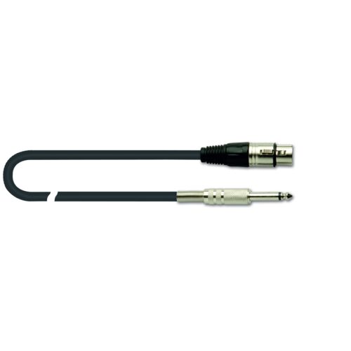 Quik Lok MX/777-3 Cavo XLR Femmina/Jack Mono