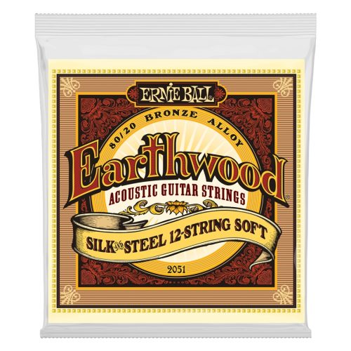 Ernie Ball 2051 Earthwood Silk & Steel 80/20 Bronze Soft 9-46