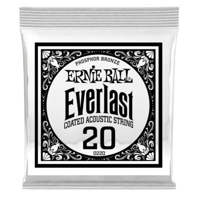 Ernie Ball 0220 Everlast Coated Phosphor Bronze .020