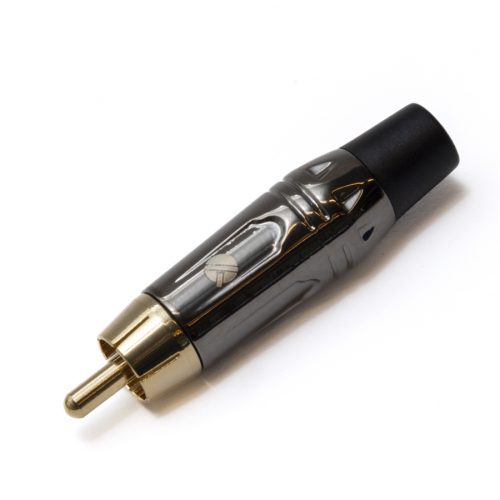 Quik Lok G/255 Spina RCA Metal Grey