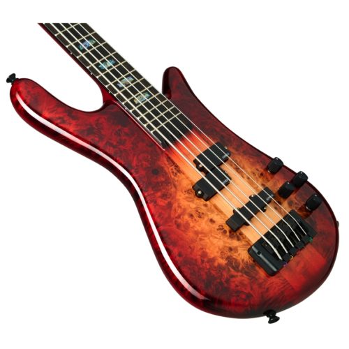 Spector Euro 5 CST - Nat Red Burst Gloss