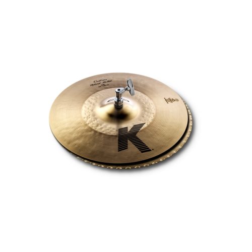 Zildjian K1224-14 1/4" K Custom Hybrid HiHat Pair