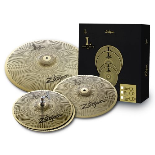 Zildjian LV348-Low Volume L80 Cymbal Pack - 13