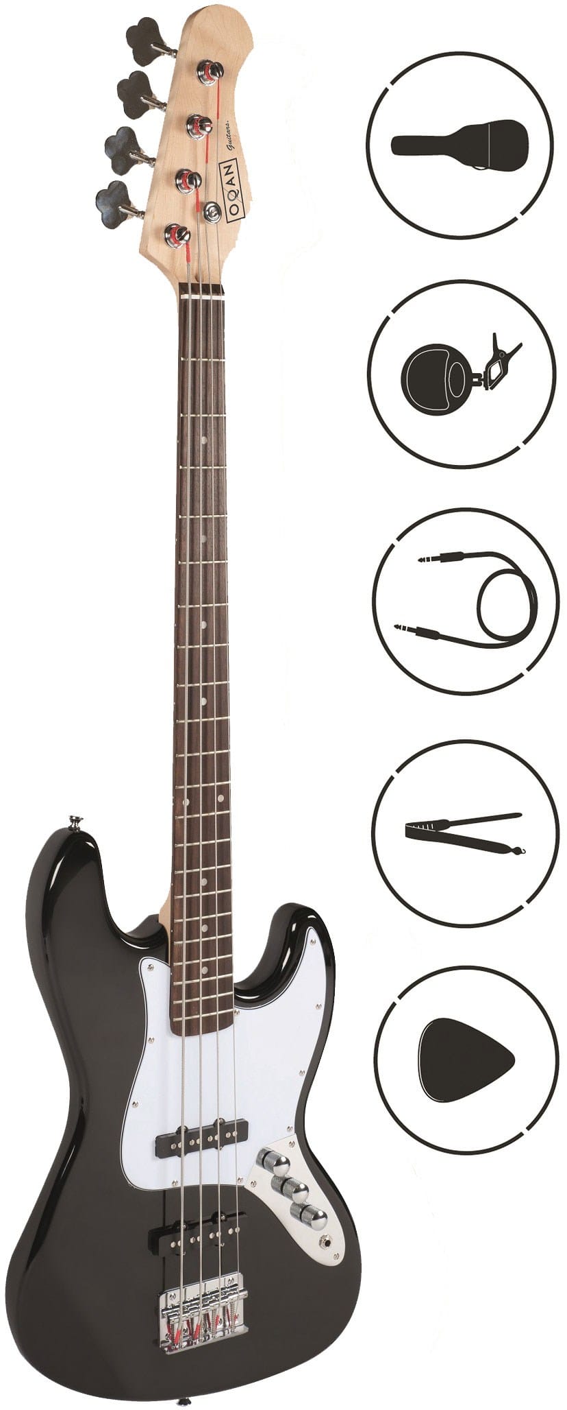 OQAN QBE-JB35 BK BASS PACK