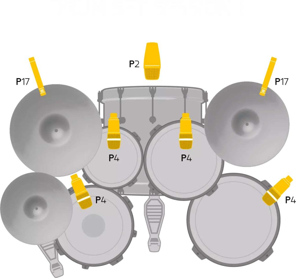AKG ITALIA DRUMSET SESSION 1 - immagine 5