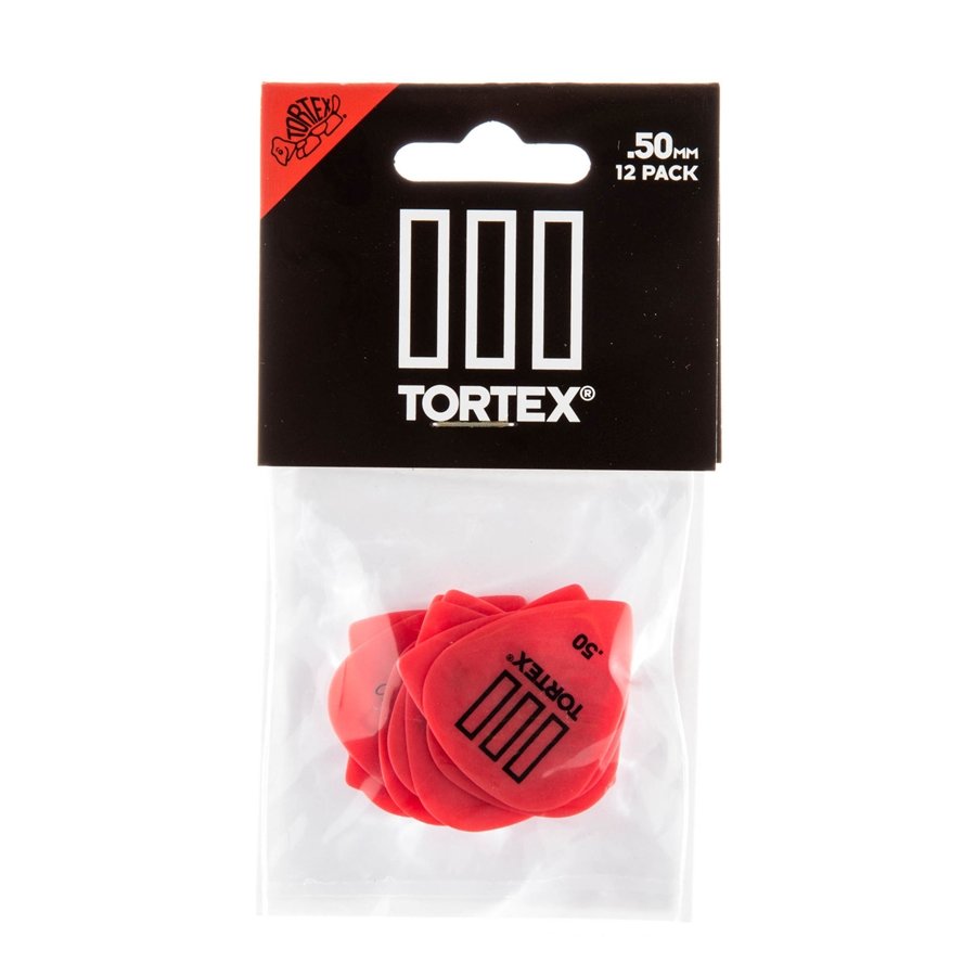 Dunlop 462P Tortex III Red .50