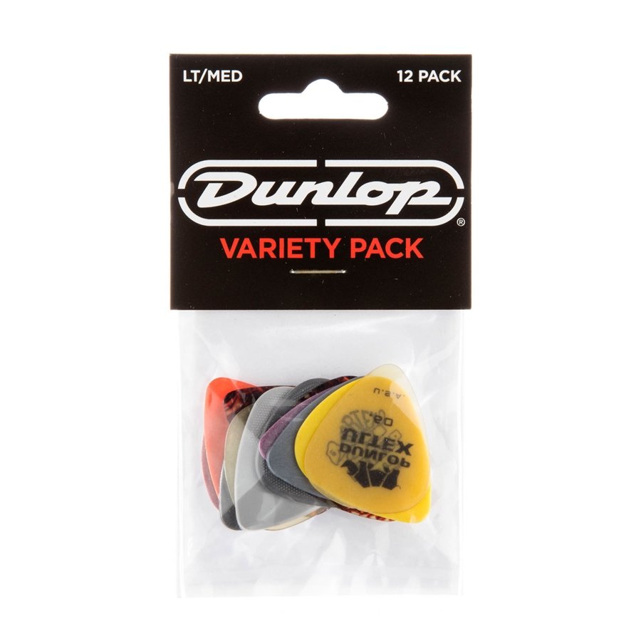 Dunlop PVP101 LT/MED Variety pack (busta da 12 plettri)