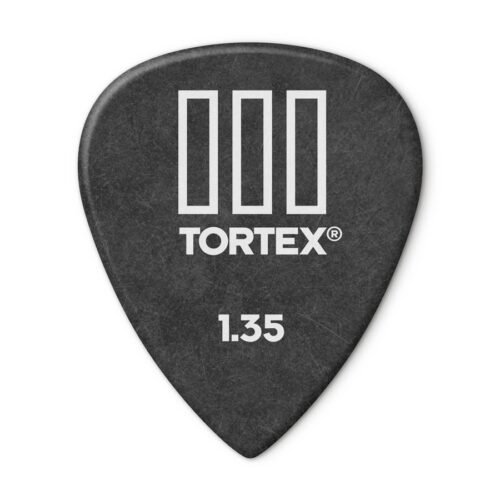 Dunlop 462R Tortex III Black 1.35