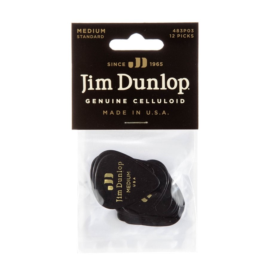 Dunlop 483P#03 Black Classic - Medium