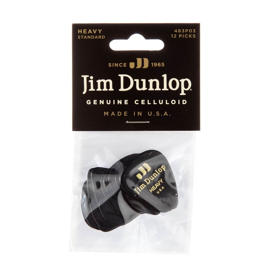 Dunlop 483P#03 Black Classic - Heavy