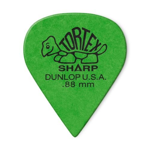 Dunlop 412R.88 Tortex Sharp Green