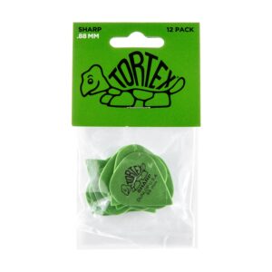 Dunlop 412P.88 Tortex Sharp Green