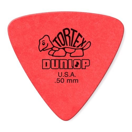 Dunlop 431P Tortex Triangle Red .50