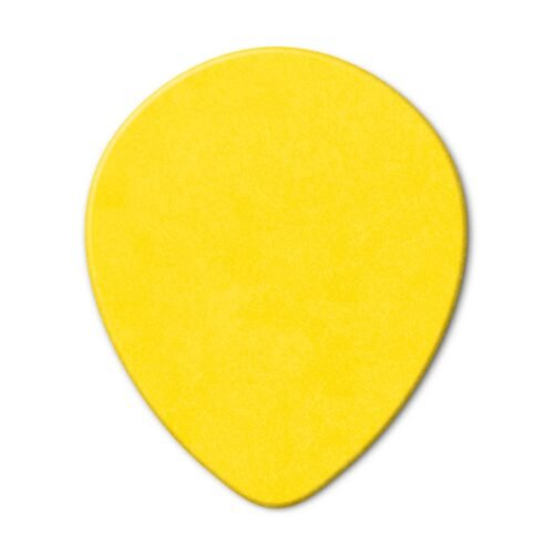 Dunlop 413R Tortex Tear Drop Yellow .73