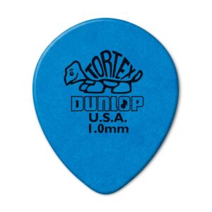 Dunlop 413R Tortex Tear Drop Blue 1.0