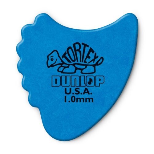 Dunlop 414R Tortex Fin Blue 1.0