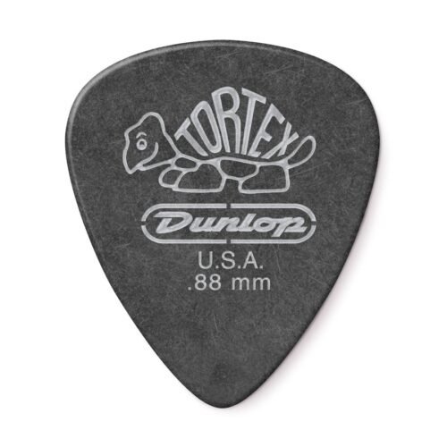 Dunlop 488R Pitch Black Standard .88