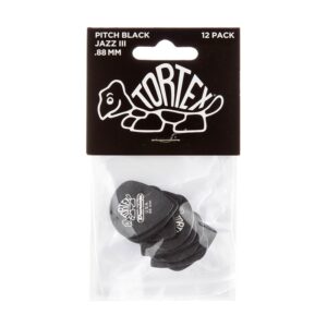 Dunlop 482P Pitch Black Jazz III .88