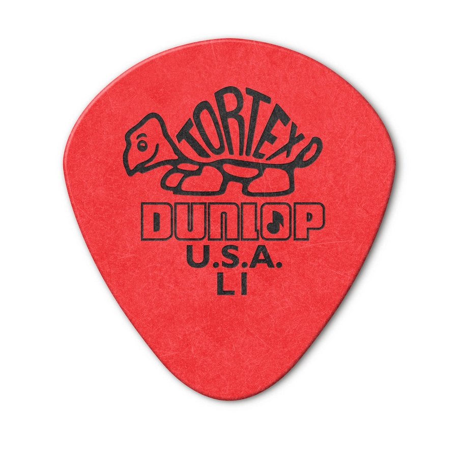 Dunlop 472R Tortex Jazz Red L1