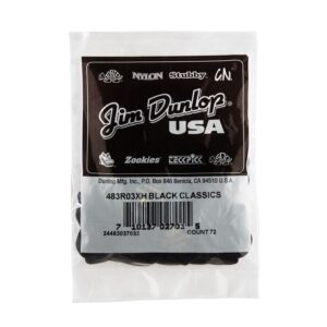 Dunlop 483R#03 Black Classic - Extra Heavy