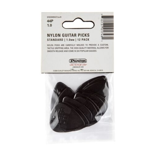 Dunlop 44P1.0 Nylon Standard Black 1.0mm