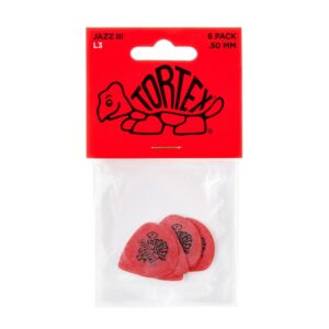 Dunlop 472PL3 Tortex Jazz III L3 Light Player's Pack