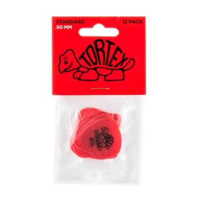 Dunlop 418P Tortex Standard Red .50