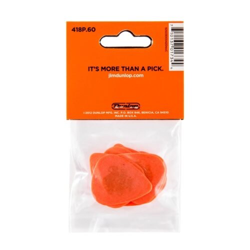 Dunlop 418P Tortex Standard Orange .60