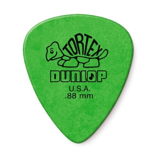 Dunlop 418P Tortex Standard Green .88