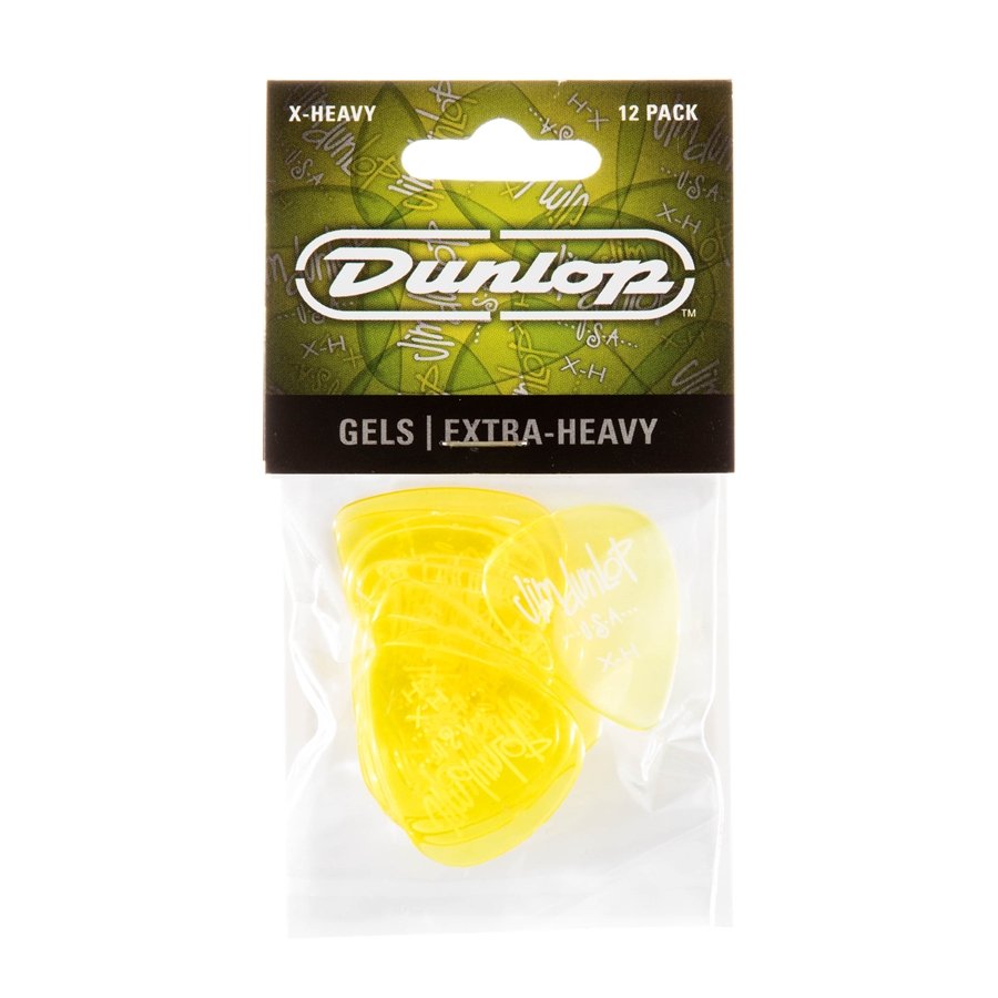 Dunlop 486PXH Gels Yellow Extra Heavy