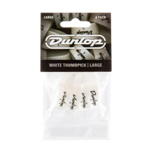 Dunlop 9003P THUMB LARGE - PLAYER'S PACK 4 PLETTRI