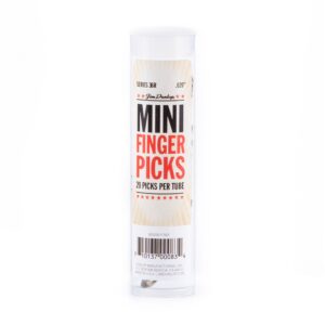 Dunlop 36R N/S MINI FINGER .020 - TUBO 20 PLETTRI