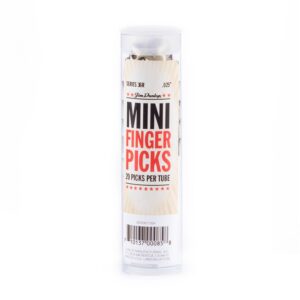 Dunlop 36R N/S MINI FINGER .025 - TUBO 20 PLETTRI