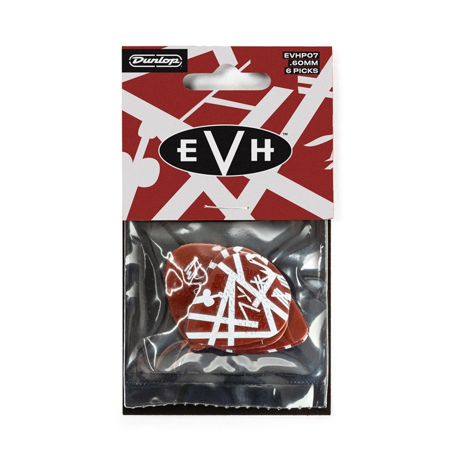 Dunlop EVHP07 EVH Shark Guitar Plettri Max Grip 0.60 mm 6/Player