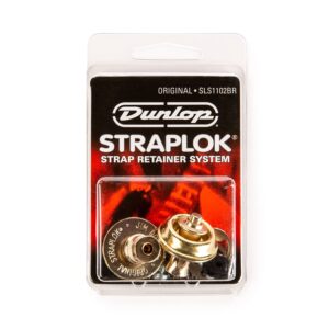 Dunlop SLS1102BR Straplok Original Strap Retainer System