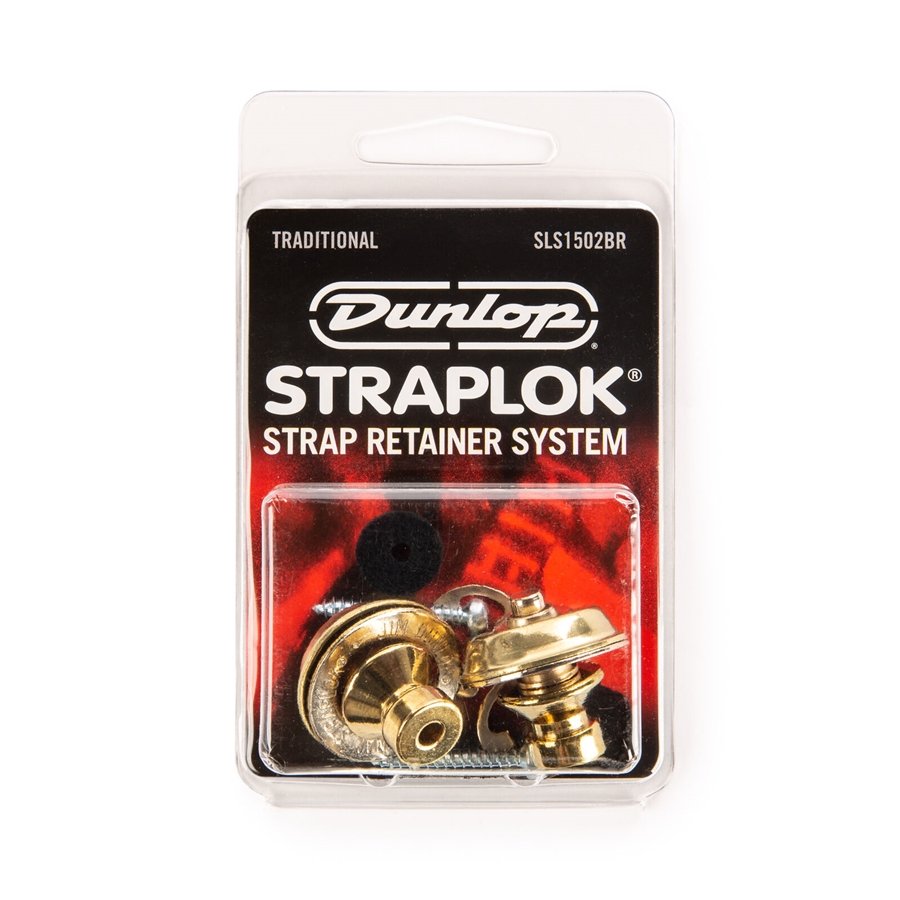 Dunlop SLS1502BR Straplok Traditional Strap Retainer System