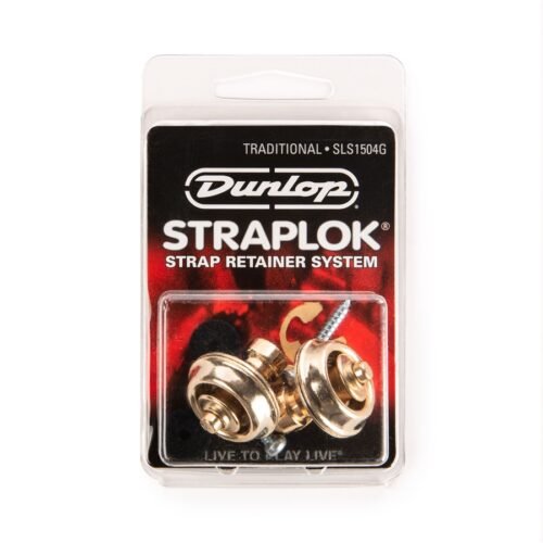 Dunlop SLS1504G Straplok Traditional Strap Retainer System