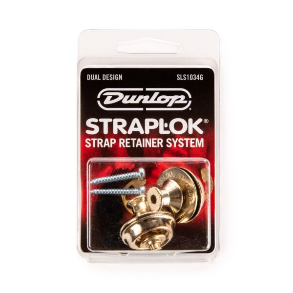 Dunlop SLS1034G Straplok Dual Design Strap Retainer System