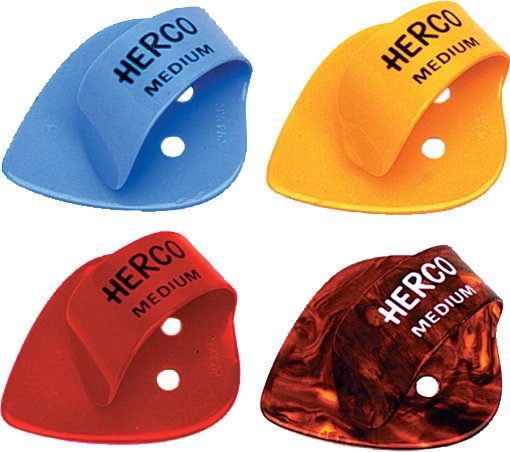 Herco HE111 Herco Flat Thumbpicks Light Box/24