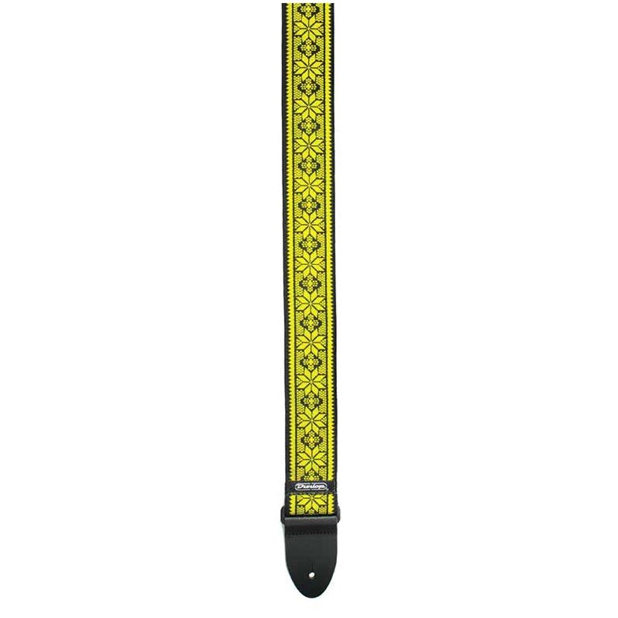 Dunlop D6702YE Strap Jacquard Fillmore Yellow