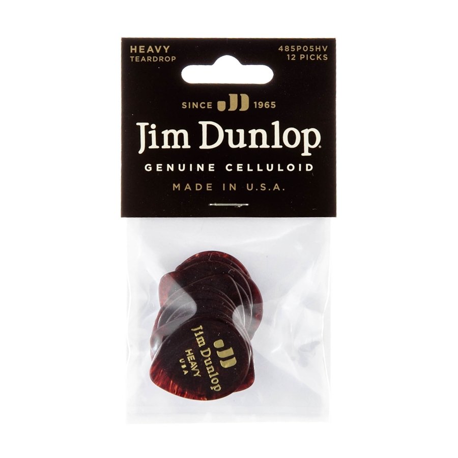 Dunlop 485P-05HV Celluloid Teardrop