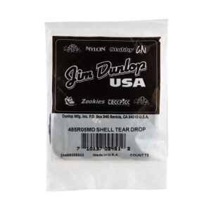 Dunlop 485R-05MD Celluloid Teardrop
