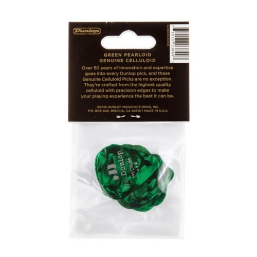 Dunlop 483P#12 Green Pearloid - Medium