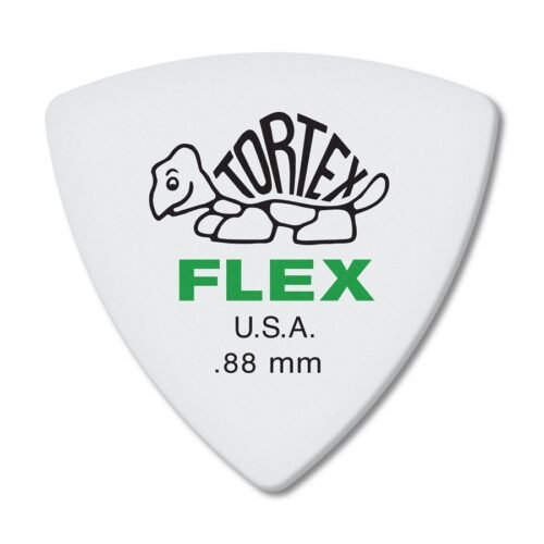 Dunlop 456R.88 Tortex Flex Triangle .88 mm Bag/72